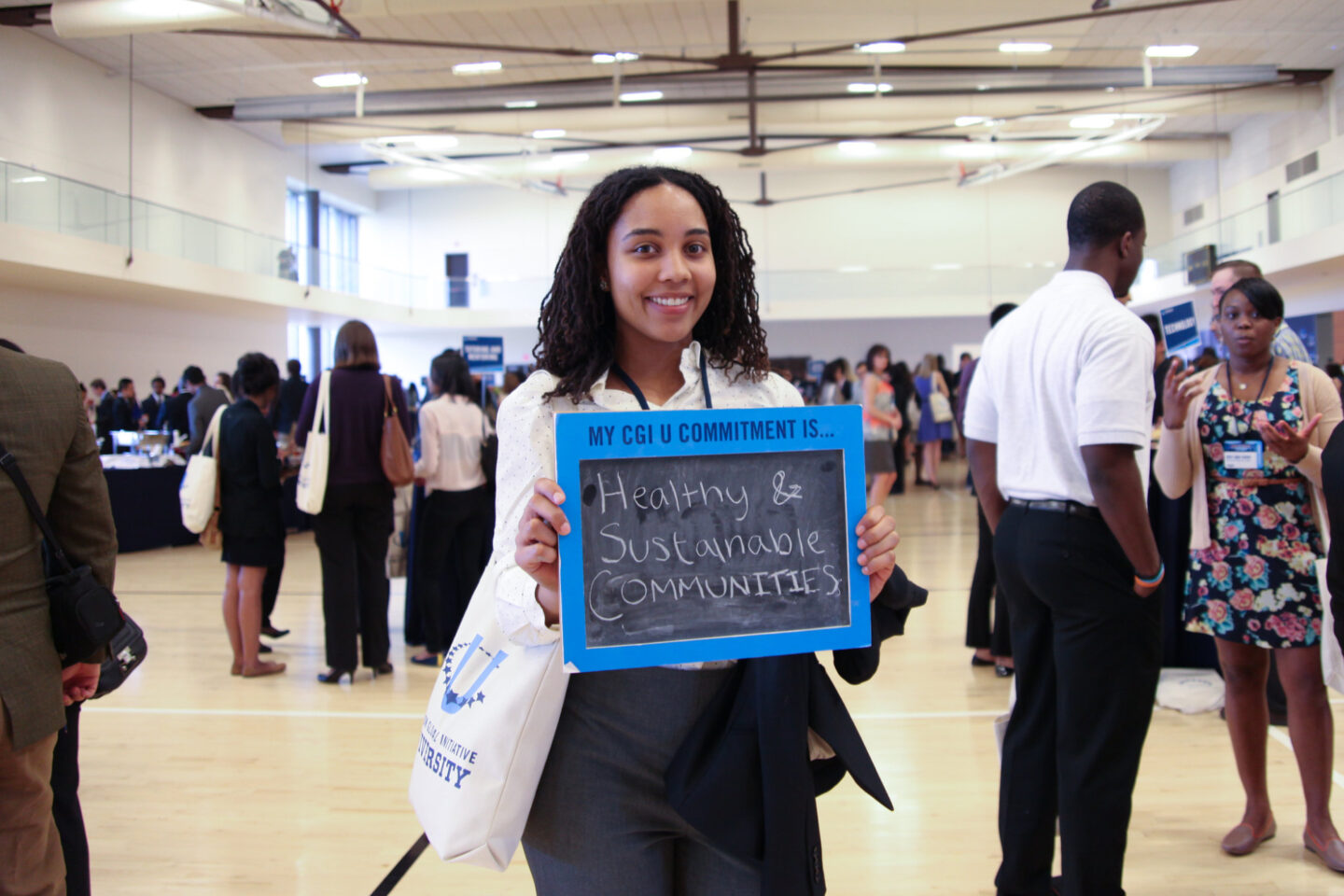 A student shares her Commitment to Action