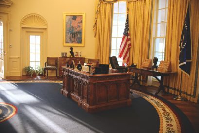 Replica of Oval Office at the Clinton Presidential Library