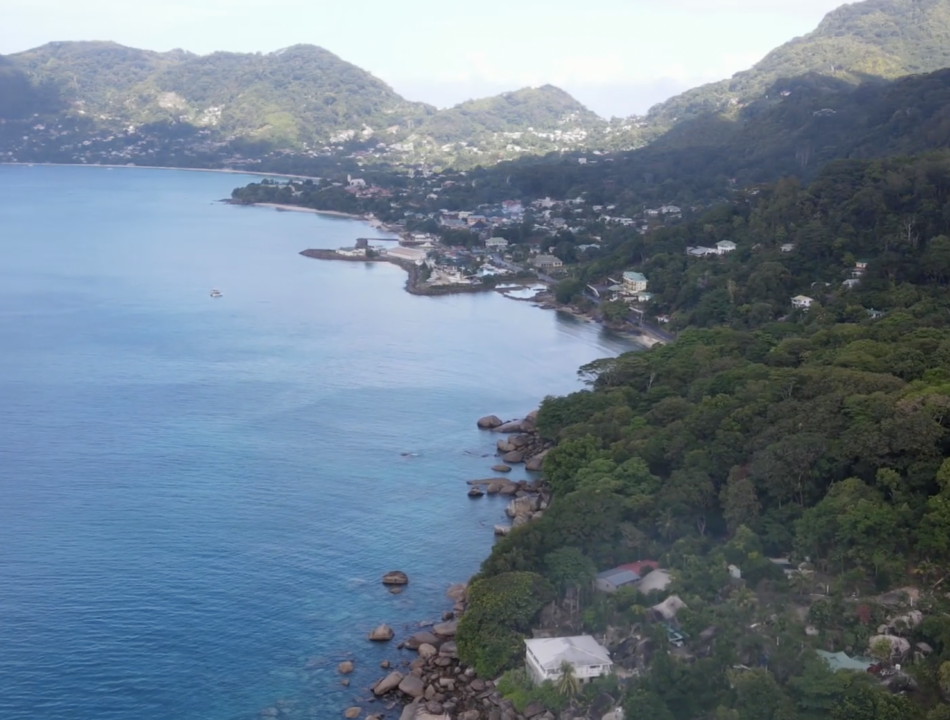 A coastline