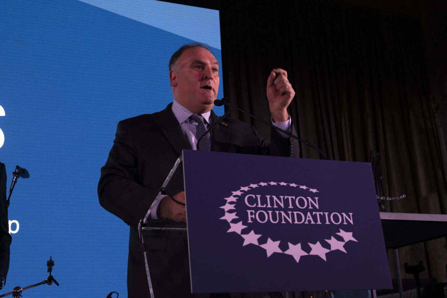 José Andrés speaks onstage