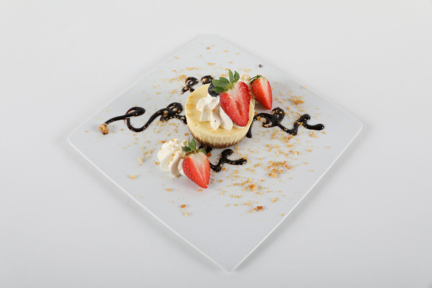 Plated dessert