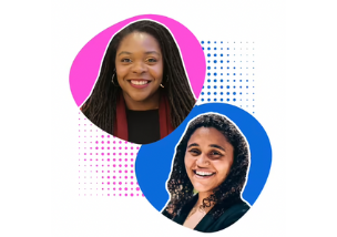 Headshots of Ragina Arrington and Jordan Ashwood
