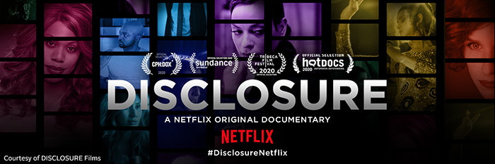 Graphic for the documentary Disclosure 