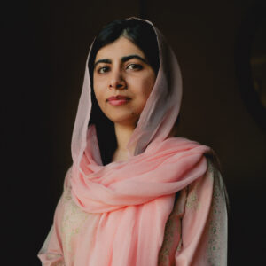 Headshot of Malala Yousafzai