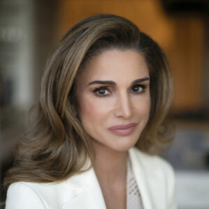 Headshot of Queen Rania Al Abdullah