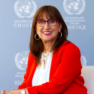 Headshot of Rebeca Grynspan