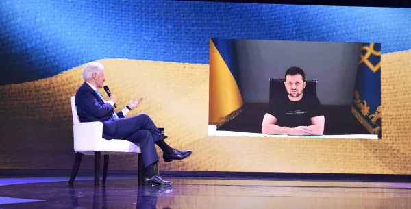 Conversation Between President Clinton and President Volodymyr Zelenskyy
