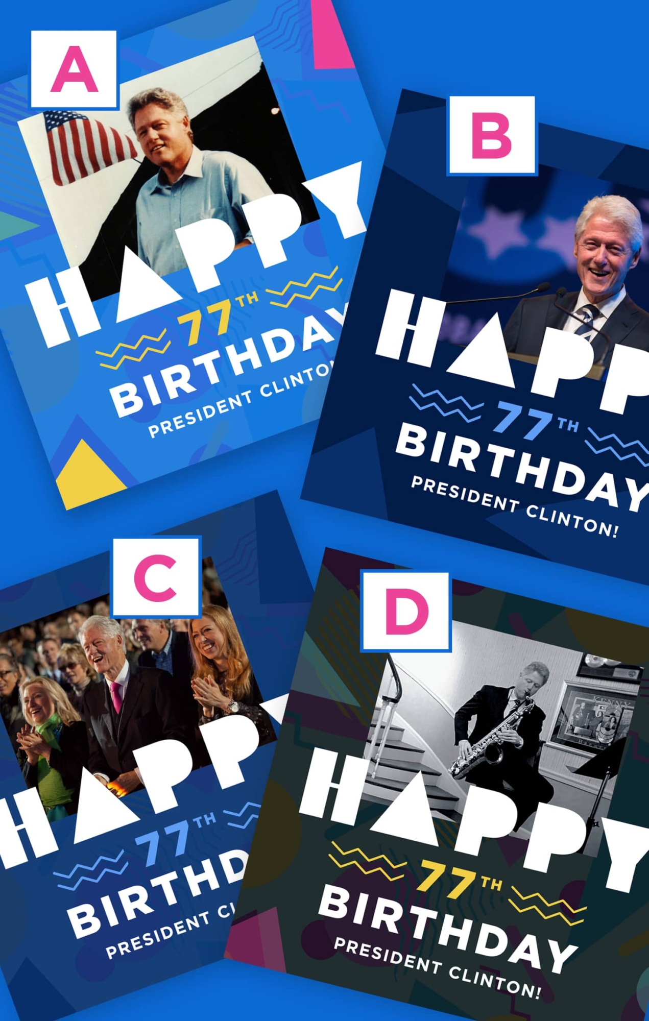 Happy Birthday, President Clinton!