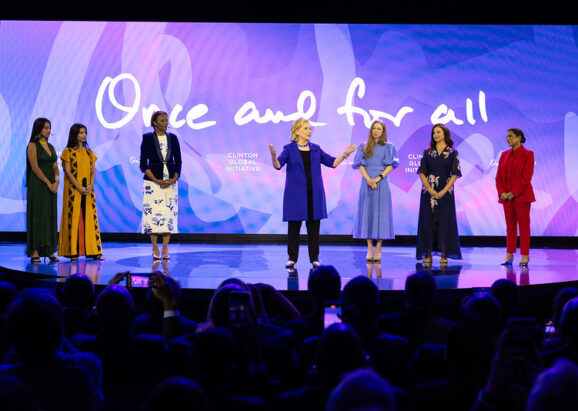 Olena Zelenska, Pope Francis, Michael J. Fox, Ai Wei Wei, Eddie Ndopu, Padma Lakshmi, and More: 14 Voices That Inspired Us to &#8216;Keep Going&#8217; at #CGI2023