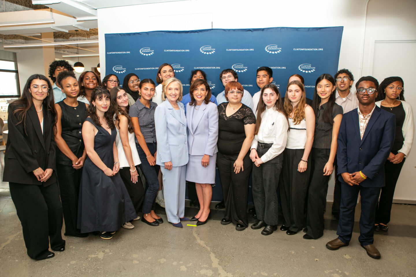 Secretary Clinton and New York Governor Kathy Hochul convene a discussion on phone-free school policies