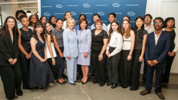 Secretary Clinton with Governor Hochul